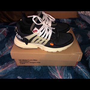 (UA) off white prestos